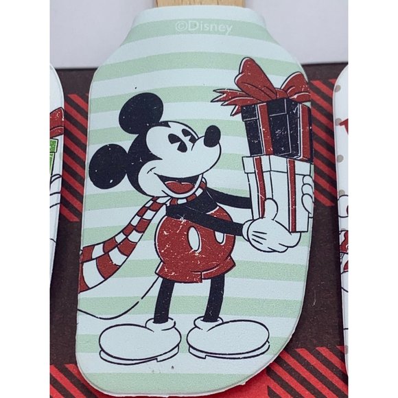 Disney Mickey & Minnie Mouse Christmas 4 Pack Mini Spatula Set - Picture 6 of 9